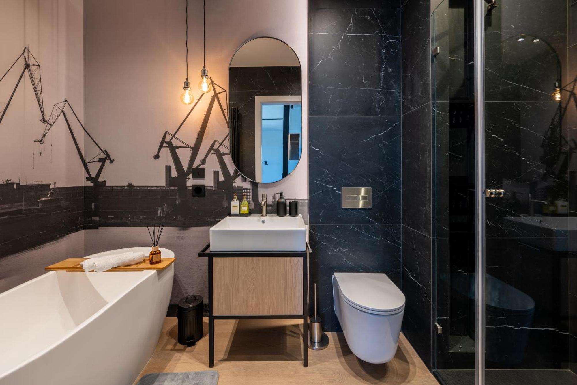 Apartment Brabank Riverside Stara Stocznia Premium Sauna & Gym Gdańsk Exteriör bild