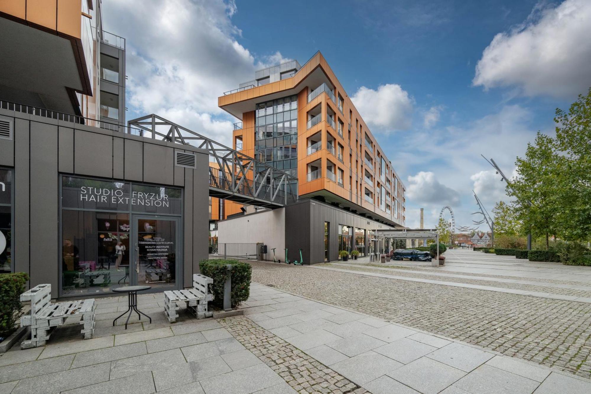 Apartment Brabank Riverside Stara Stocznia Premium Sauna & Gym Gdańsk Exteriör bild